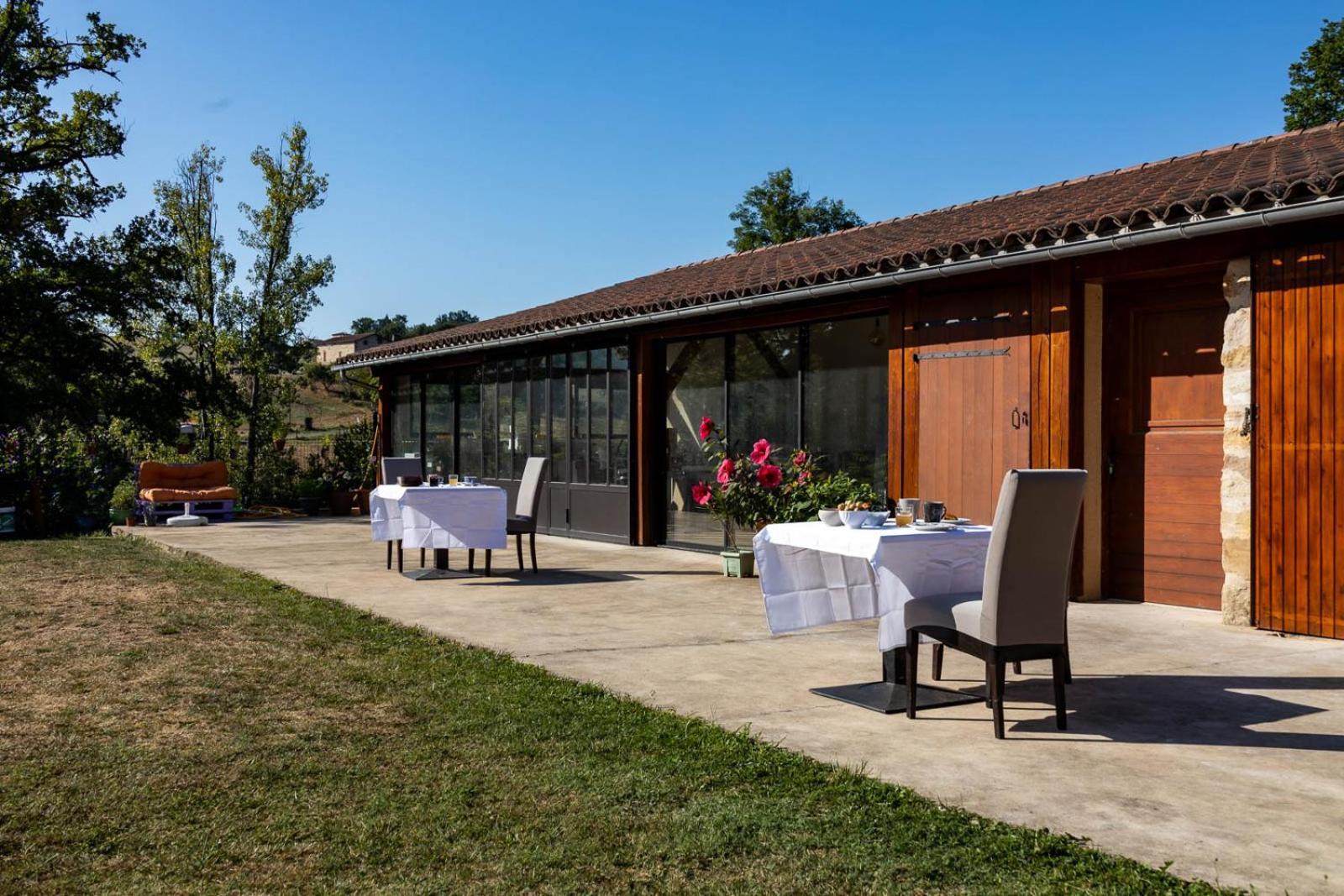 Oustal De La Frayssiere Acomodação com café da manhã Felzins Exterior foto